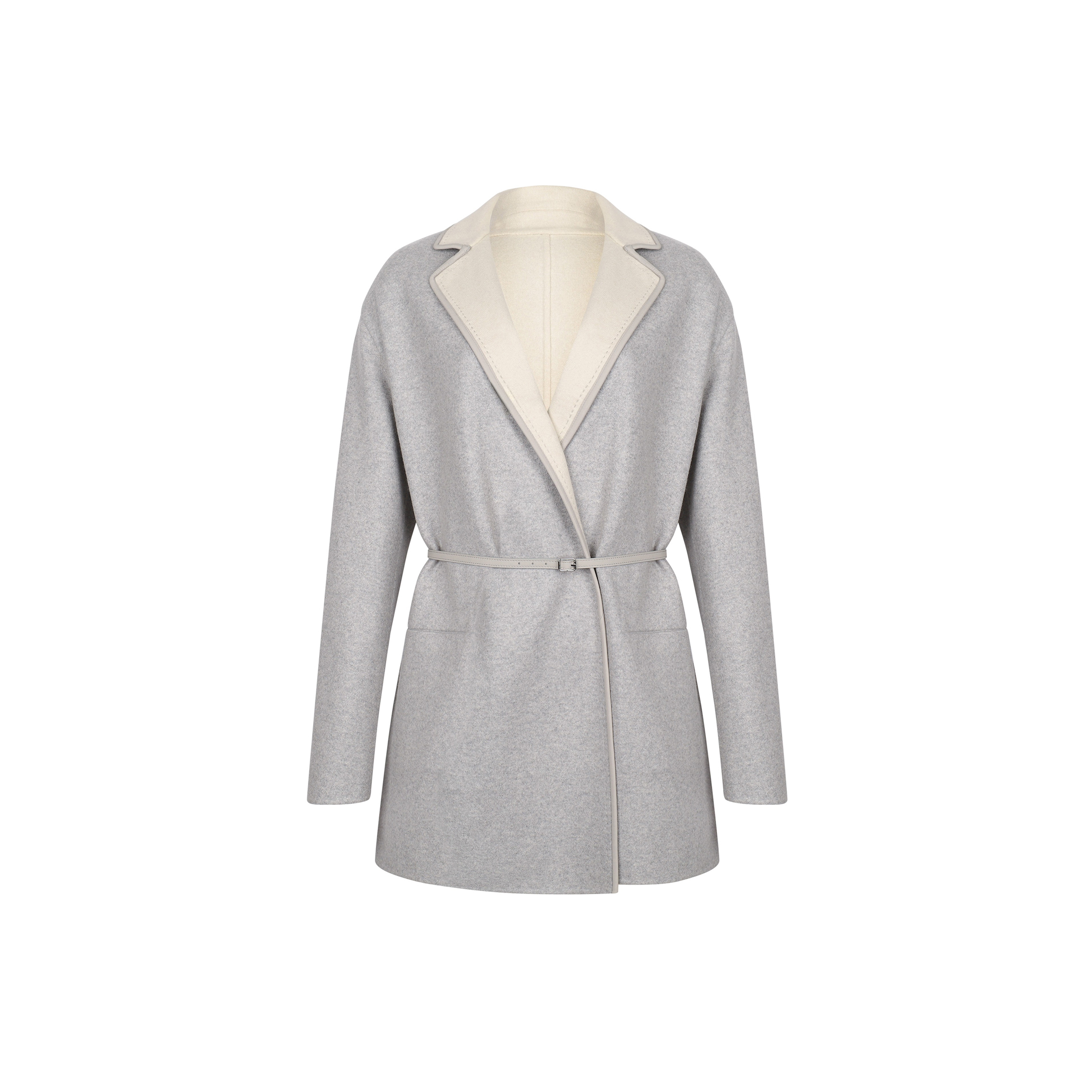 LORO PIANA JIMI JACKET BABY CASHMERE SIRIUS MELANGE GRAY FAF8083